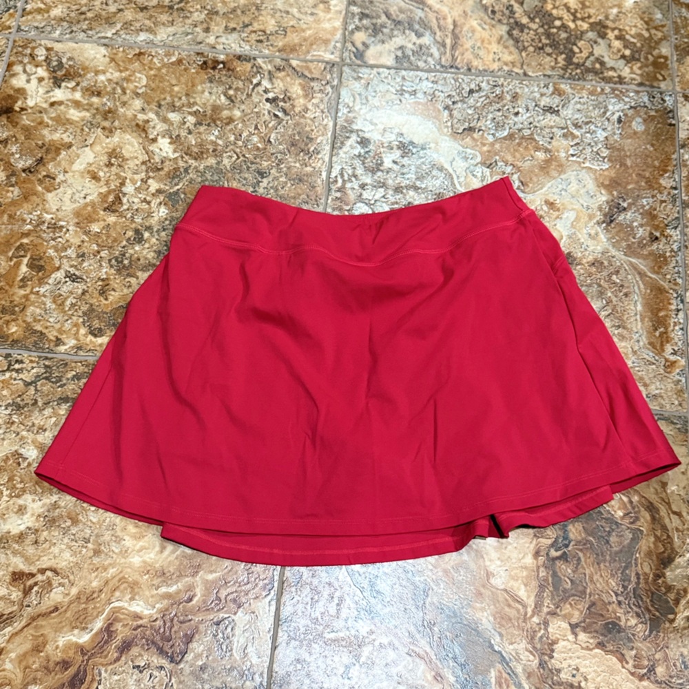 Red skort women’s